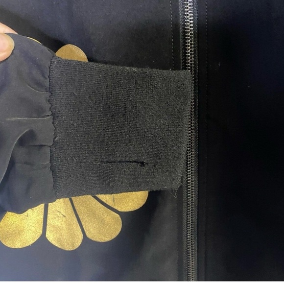 Hot Topic Suicide Squad Katana Jacket Bomber Black Zip Up JR Small Harley Quin - Picture 4 of 7